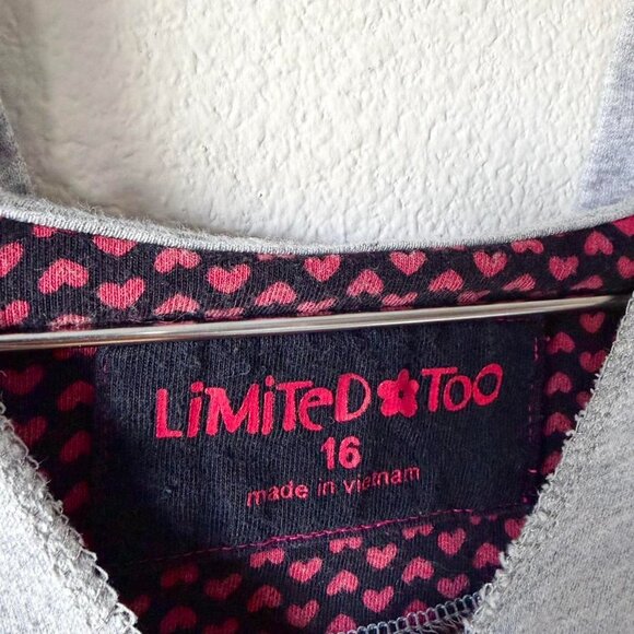 Limited Too vintage y2k Gray Monkey Hoodie Sweatshirt Women's Small - Picture 3 of 4